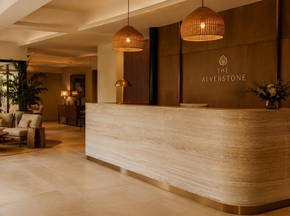 Hospitality interior representative of this studio's work