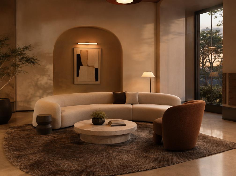 Multifamily interior representative of this studio's work